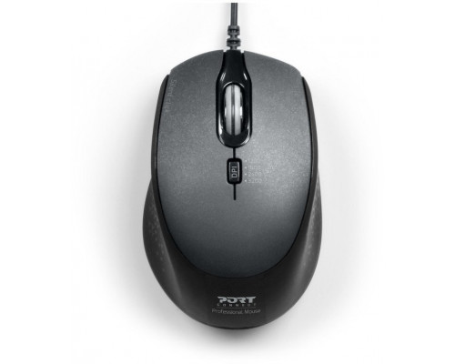 Port Designs 900711-B Dom Po prawej stronie USB Typu-A 3200 DPI