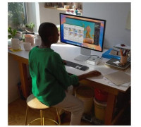 APPLE iMac Z1EP 59,62cm 23,5Zoll Standardglas M4 10C CPU/10C GPU/16C N.E. 16GB 512GB SSD Gbit Eth MM NumKey TID DE Blau