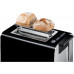 Bosch TAT8613N, 2 slice(s), Black, Stainless steel, Buttons, Level, LED, 860 W