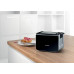 Bosch TAT8613N, 2 slice(s), Black, Stainless steel, Buttons, Level, LED, 860 W