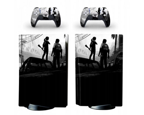 Naklejki Naklejka Skórki na PlayStation 5 orawith  Pady Motyw The Last of Us