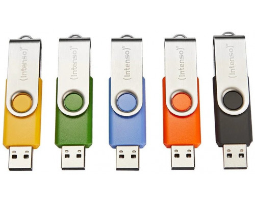 Intenso USB Flash Drive 2.0 16GB Basic Line 5pcs pack