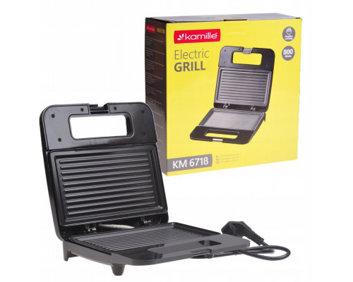Bestron OPIEKACZ 6718 CZARNY 800 W GRILL