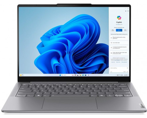 Lenovo Yoga Slim 7 14ILL10 | Luna Grey | 14 " | OLED | WUXGA | 1920 x 1200 pixels | Glossy | Intel Core Ultra 7 | 256V | 16 GB | Soldered LPDDR5x | Solid-state drive capacity 1000 GB | Intel Arc Graphics | Windows 11 Home | 802.11be | Bluetooth versi