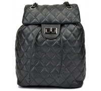 Plecak Casual Anna Luchini SS22-AL-2165-NERO Black 22 x 32 x 11 cm