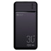 C-TECH Powerbanka 30000mAh, Li-Pol, 20W, USB-C/USB-A/micro USB