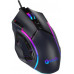 C-TECH Herní myš Akali, 12800 DPI, RGB podsvícení, USB, Černá
