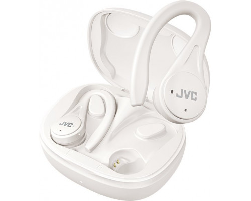 JVC Sports TWS White, True Wireless Stereo (TWS), 20 - 20000 Hz, Calls/Music, 6.8 g, Headset, White