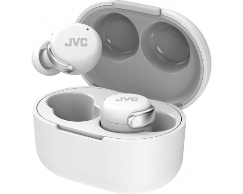 JVC Active Noise Cancelling TWS White, True Wireless Stereo (TWS), 20 - 20000 Hz, Calls/Music, 8.4 g, Headset, White