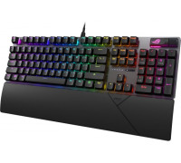 ASUS ROG Strix Scope II, 96%, Wired, RF Wireless + USB, Mechanical, RGB LED, Black