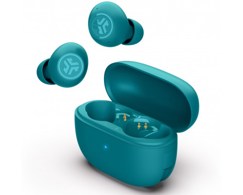 JLab Go Pop ANC, True Wireless Stereo (TWS), 20 - 20000 Hz, Calls/Music, Headset, Teal