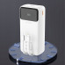 Dudao K15Max powerbank 30000mAh 22.5 Watt Hvid