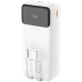 Dudao K15Max powerbank 30000mAh 22.5 Watt Hvid