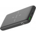 Wave QiPower power bank, 10,000 mAh, black