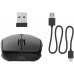 JLab Go Recharge, Ambidextrous, Bluetooth + USB Type-A, 1600 DPI, Black