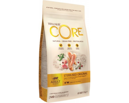 CORE Cat Adult Sterilized Chicken with Turkey Recipe 1,75 kg
