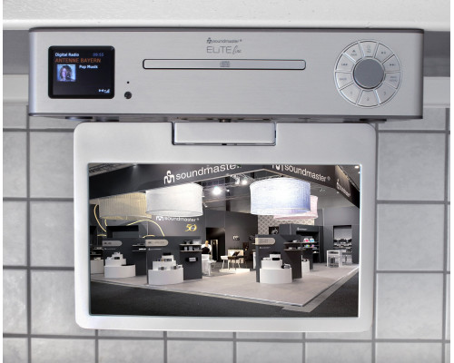 KUCHENNE CENTRUM MULTIMEDIALNE Z TV 10,1" DVB-T2/C SOUNDMASTER KTD1020SI BT USB