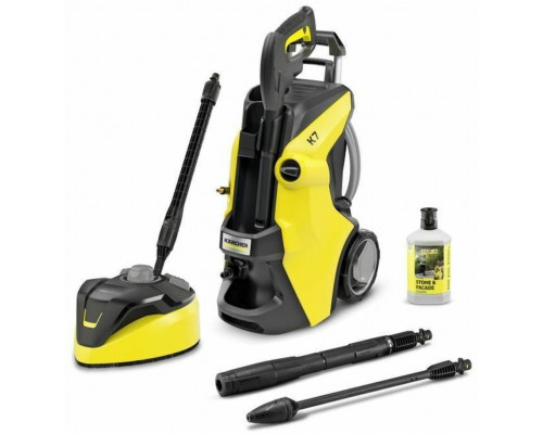 Kärcher high-pressure cleaner K 7 Power Flex Home (yellow/black, with dirt blaster and surface cleaner T 7)