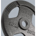 cast iron olympic 20kg, otwór 51mm, plate z uchwytami, REBEL ACTIVE