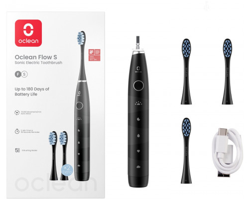 OCLEAN SZCZOTECZKA FLOWS S BLACK