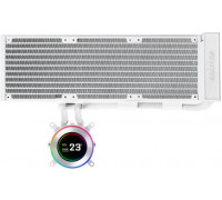 Lian Li HYDROSHIFT II LCD-C 360N Fanless ARGB AiO Wasserkühlung - weiß
