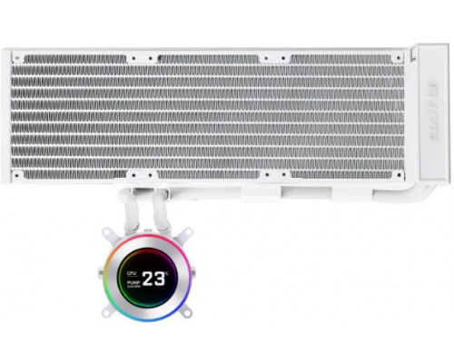 Lian Li HYDROSHIFT II LCD-C 360N Fanless ARGB AiO Wasserkühlung - weiß