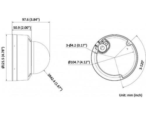 KAMERA IP HKVISION DS-2CD2343G2-LI2U(2.8mm) PL