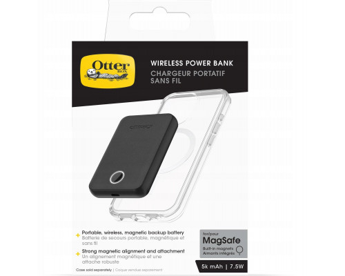 OtterBox Wireless PowerBank -MagSafe 5K MAH (7.5W) USB-C black