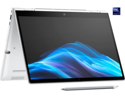 HP EliteBook 8 Flip G1i Notebook AI - Flip-Design - Intel Core Ultra 7 255U - Win 11 Pro - Intel Graphics - 32 GB RAM - 1 TB SSD NVMe - 33.8 cm (13.3") IPS Touchscreen HP SureView 5 1920 x 1200 - Wi-Fi 7, Bluetooth - 5G - Glacier Silver - kbd: Deutsc