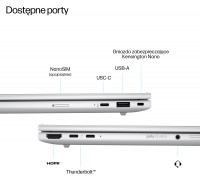 HP EliteBook 8 G1i 16 - Ultra 7-255U, 16GB, 512GB SSD, 16 WUXGA 300-nit AG, 5MP IR cam, WWAN-ready, Smartcard, FPR, US backlit keyboard, 62Wh, Win 11 Pro, 1 years