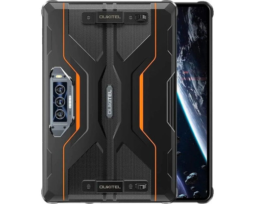 Oukitel RT8 nettbrett, 256/12 GB, oransje