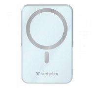 Verbatim Power Bank mit Standfuß mag.wireless 10000mA blau  32266