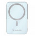Verbatim Power Bank mit Standfuß mag.wireless 10000mA blau  32266