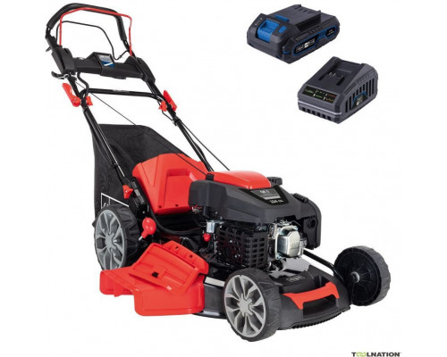 Self-propelled petrol lawn mower Scheppach MS225-56E, 5911276903 ampSCHEP