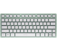CHERRY KW 7100 MINI BT - Tastatur - kabellos - Bluetooth 5.1 - QWERTY - Europa - Tastenschalter: CHERRY SX - Agave Green