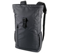 TROIKA Roll Top Rucksack TROIKA BLACK ROLL TOP