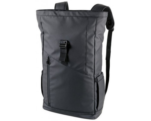 TROIKA Roll Top Rucksack TROIKA BLACK ROLL TOP