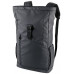 TROIKA Roll Top Rucksack TROIKA BLACK ROLL TOP