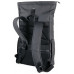 TROIKA Roll Top Rucksack TROIKA BLACK ROLL TOP