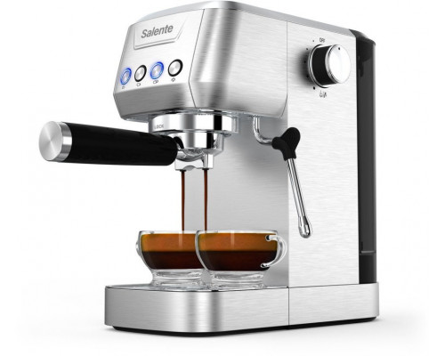 Salente Coffio, pákový kávovar, nerez