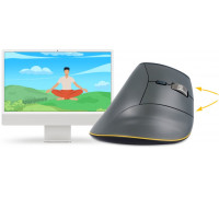 BakkerElkhuizen Maus FastForward 3-Mode Vertical Mouse retail