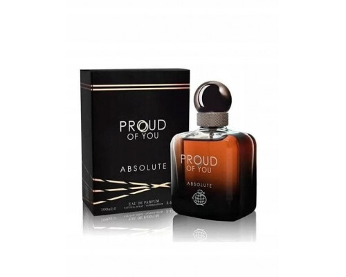 Fragrance World Proud Of You Absolute parfémovaná voda pro muže 100 ml