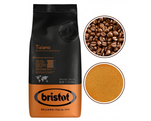 Bristot Tiziano czarna do ekspresu 1kg