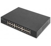 Digitus 24-port  gigabitowy, 19-calowy, niezarządzalny