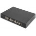 Digitus 24-port  gigabitowy, 19-calowy, niezarządzalny