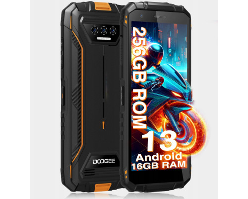 Doogee S41 Max phone, 256/6 GB, orange