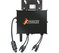 Schwaiger SOWR0806 adapter zasilający/ inwentor Wewnętrzna Black