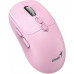 GENIUS myš NX-8080S BT/ duální Bluetooth + 2,4GHz/ 1600 dpi/ Copilot/ bezdrátová/ tichá/ růžová