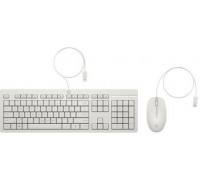 hp inc. Zestaw Klawiatura i mysz 225 przewodowe G2 biały AW5S6AA#ABB