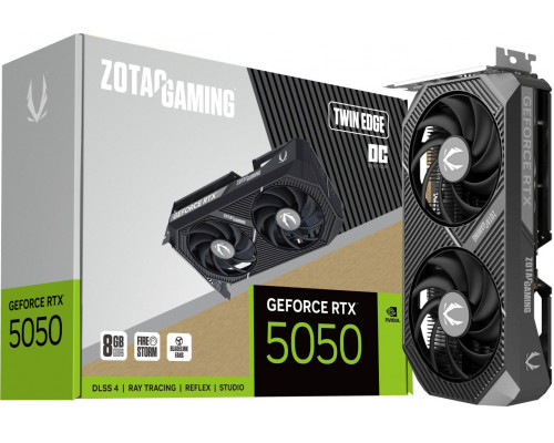 Zotac Gaming GeForce RTX 5050 Twin Edge OC 8GB GDDR6 DLSS4 (ZT-B50500H-10M)